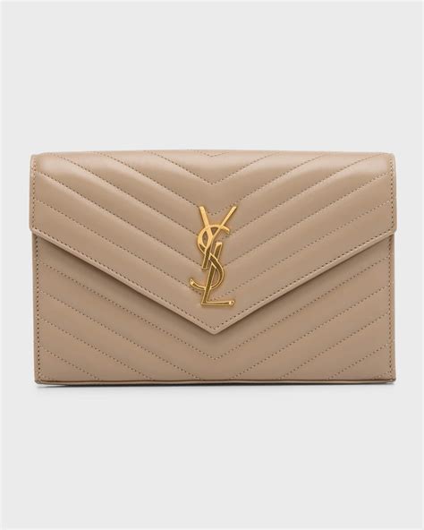 ysl chain wallet sale|ysl large wallet on chain.